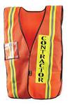 Safety vest for construction and industrial protection