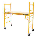 Scaffolding for elevated construction and maintenance work