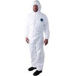 Disposable coveralls for hazardous environments