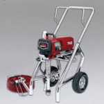 Titan Impact High Rider airless paint sprayer, designed for professional painting applications with high efficiency and mobility.