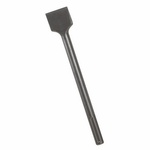Bosch HS1815 1-piece scraping chisel tool, 2 inches by 12 inches, designed for use with round hex or spline hammer steel for efficient material removal.