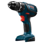 Bosch 18V Compact Tough 1/2 inch hammer drill/driver, presented as a bare tool without battery or charger, designed for heavy-duty drilling and driving applications.