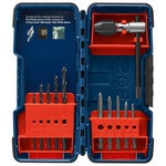Bosch BDT11S 11-piece tap and drill combo set, designed for precise drilling and tapping in various materials.